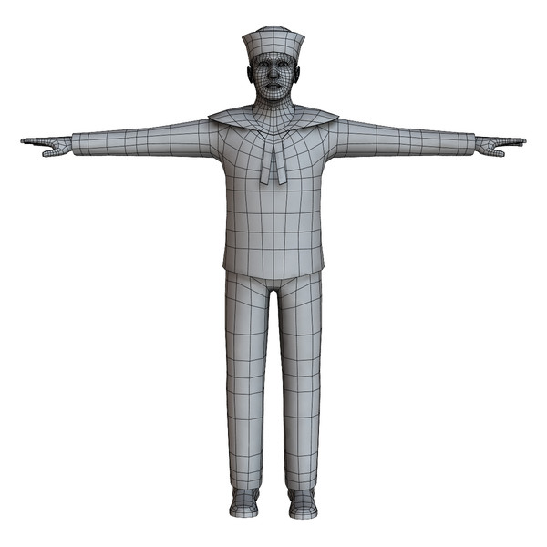 navy male 02 ma - Navy Male 02 by ignisfatuus
